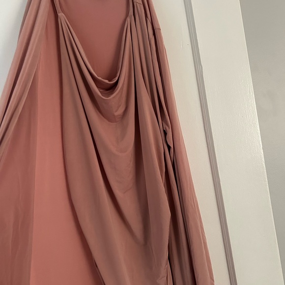 Chic Blush Maxi dress plus cover up - Picture 5 of 6